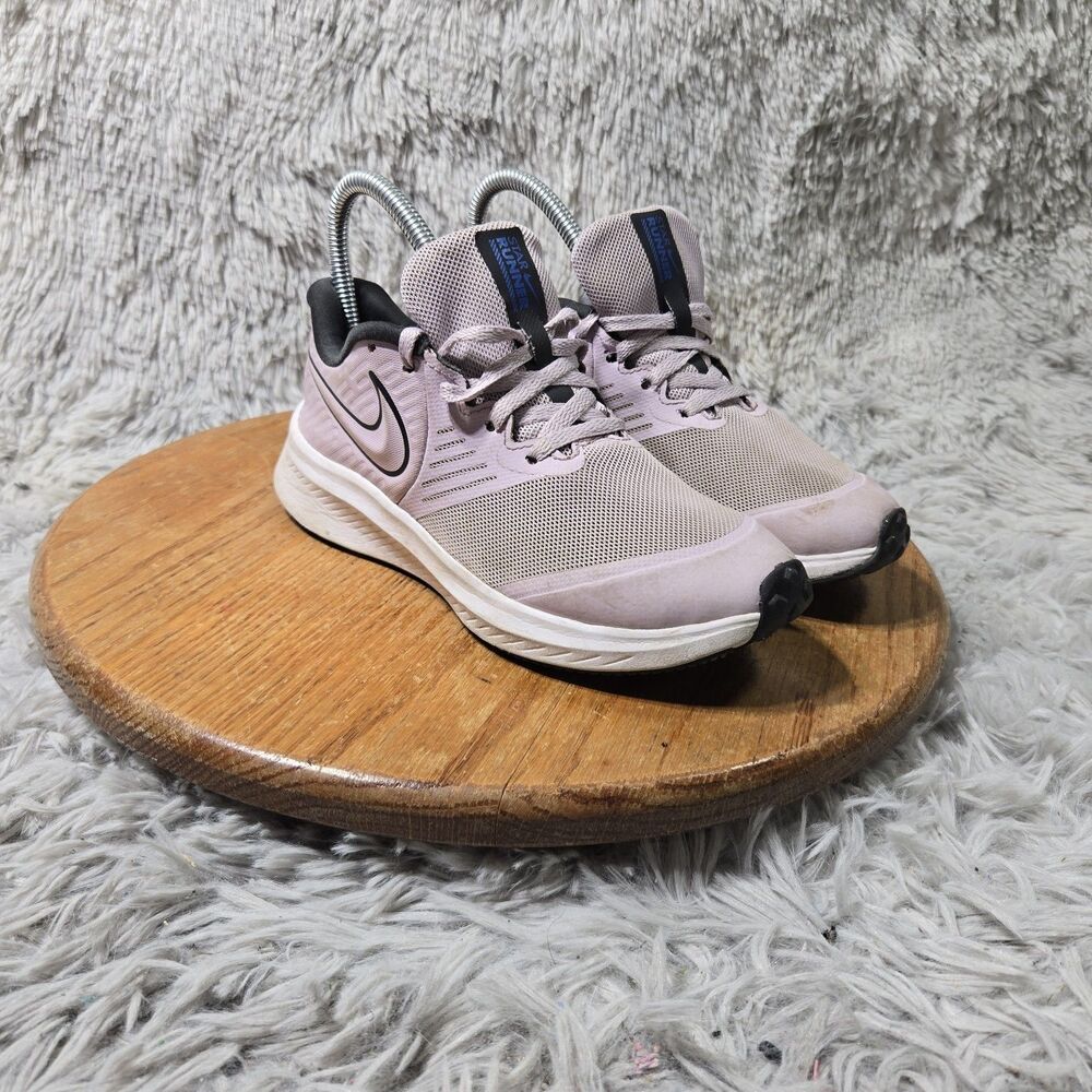 Nike Star Runner 2.0 Youth Pink Lavender Sneaker Kid 3.5 Running Shoes AQ3542-50